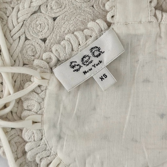 NWT SEA New York White Crochet Camila Midi Skirt Set - Picture 11 of 13